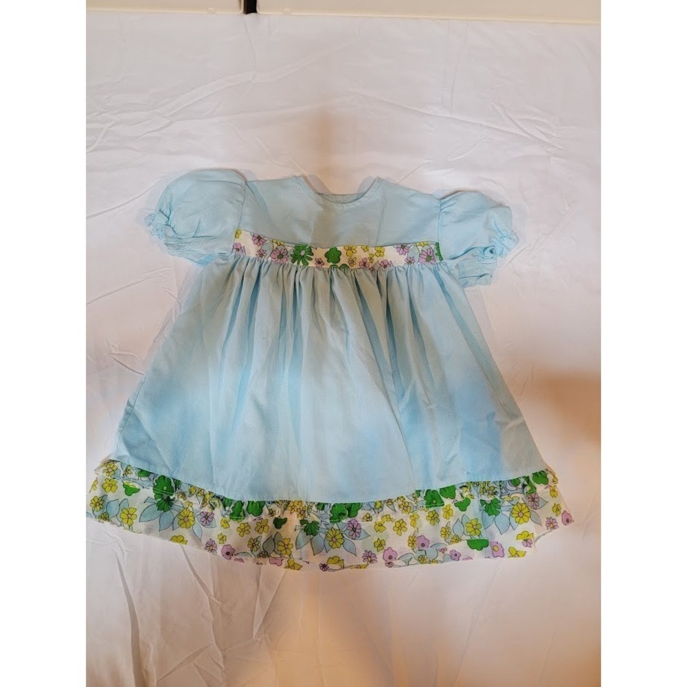 VTG 1970 Nannette Girls Dress - Size 4
